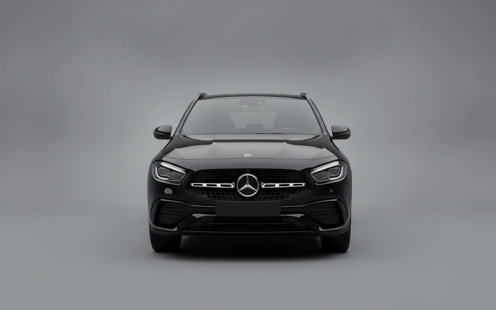 Mercedes-Benz GLA35 AMG Black 2025 — exterior side view