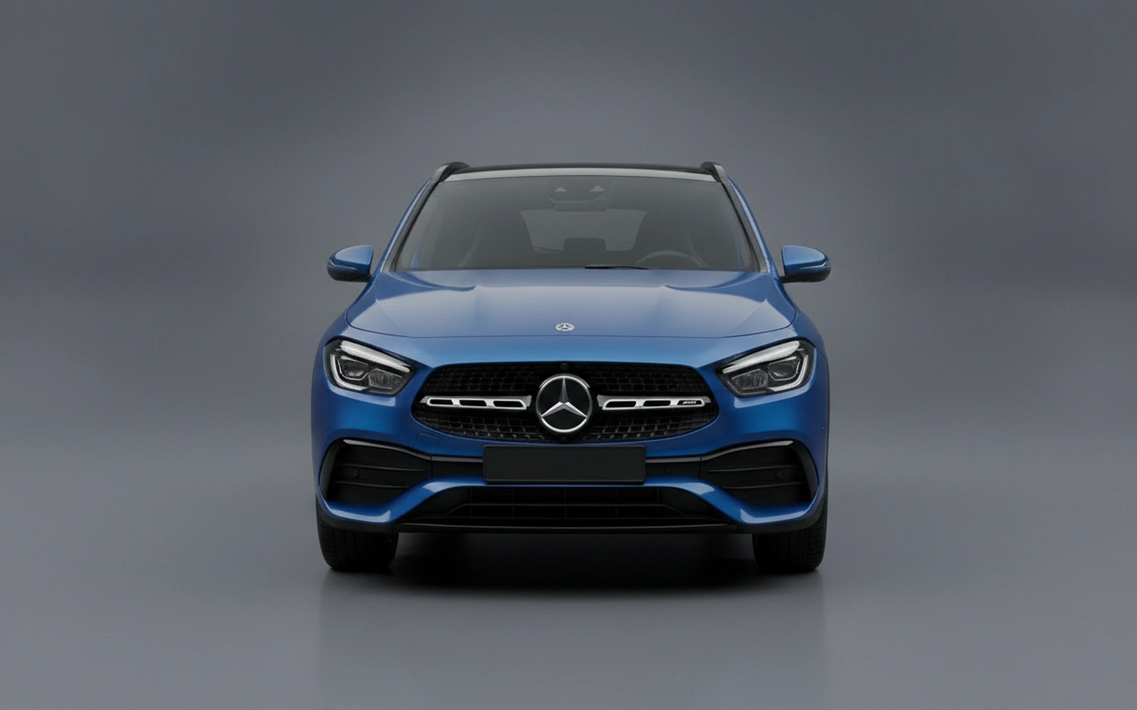 Mercedes-Benz GLA35 AMG Azul 2025 — exterior side view
