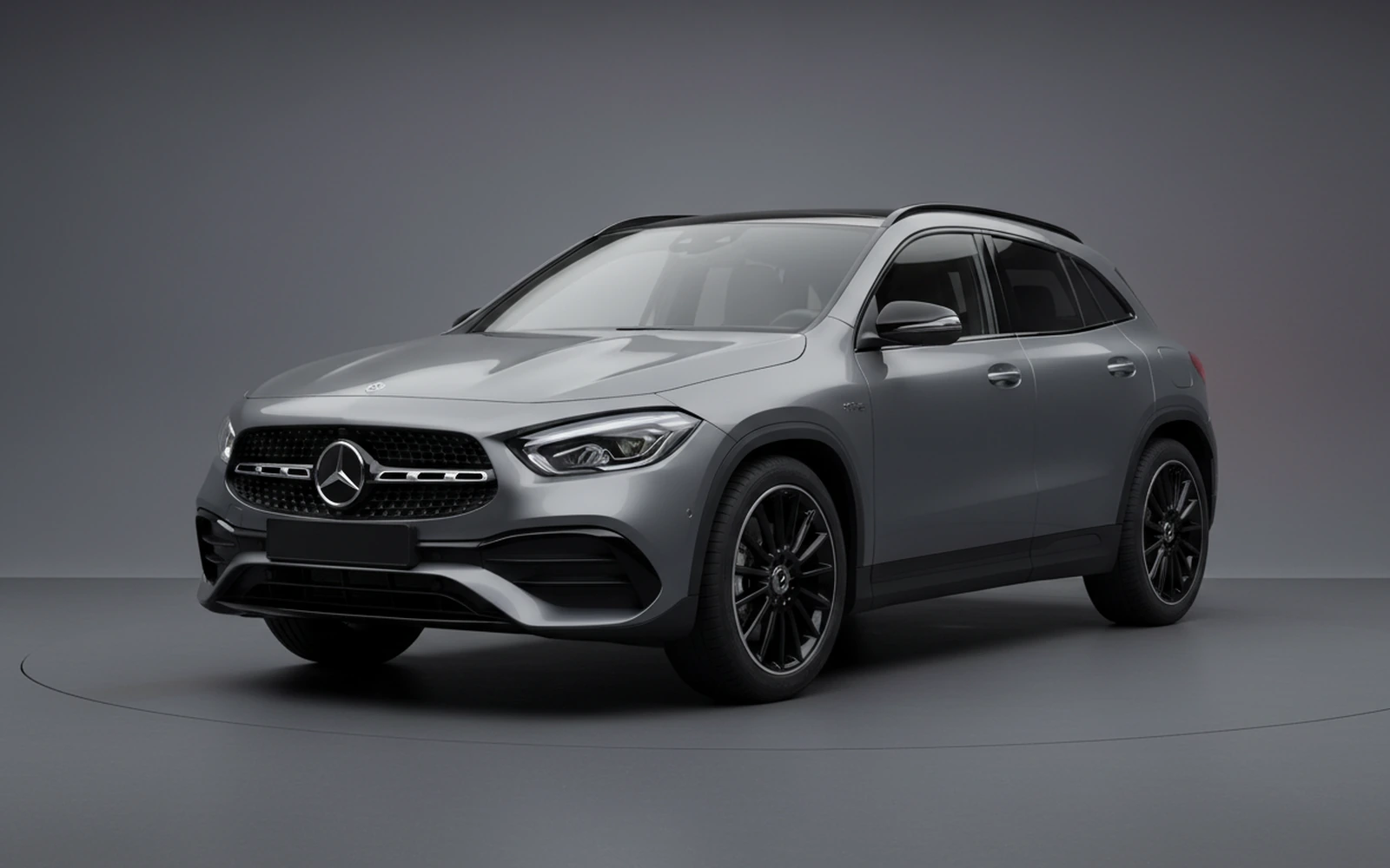 Mercedes-Benz Gla35 AMG Grey 2025 for rent in Miami — exterior front view