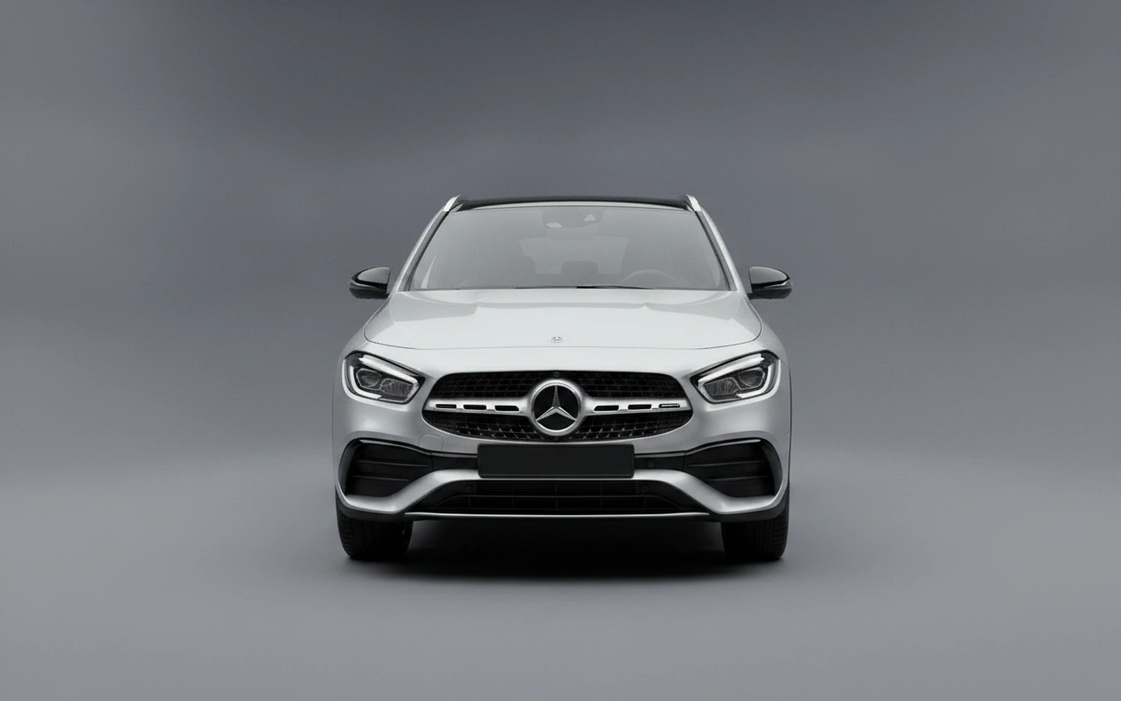 Mercedes-Benz GLA35 AMG Silver 2025 — exterior side view