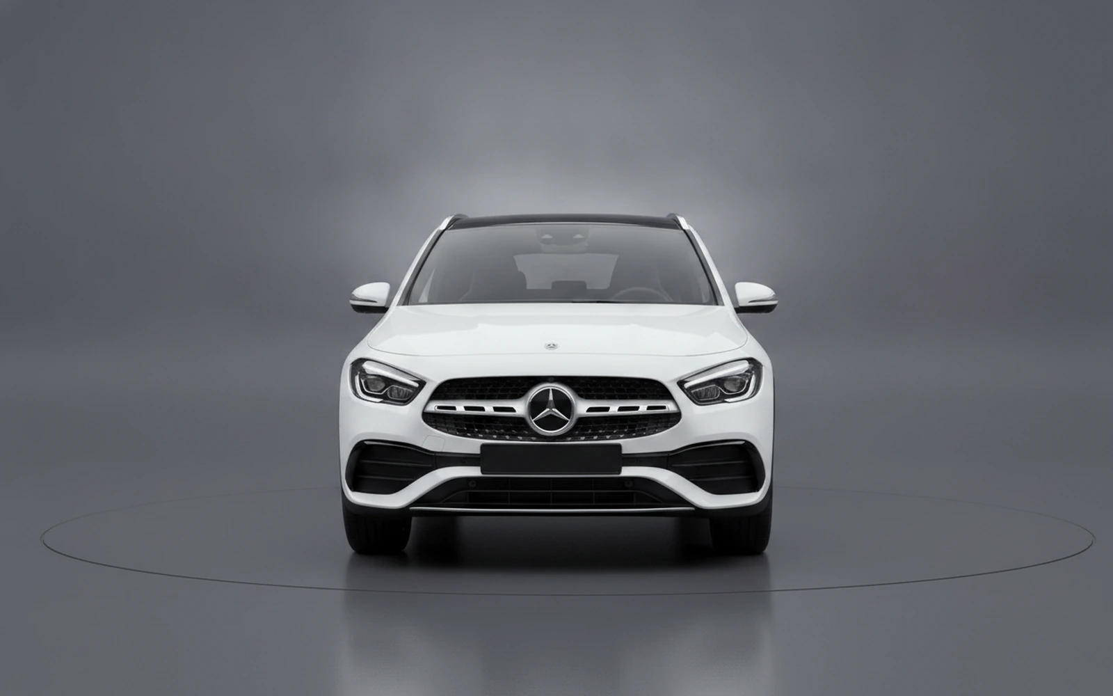 Mercedes-Benz GLA35 AMG Blanco 2025 — exterior side view