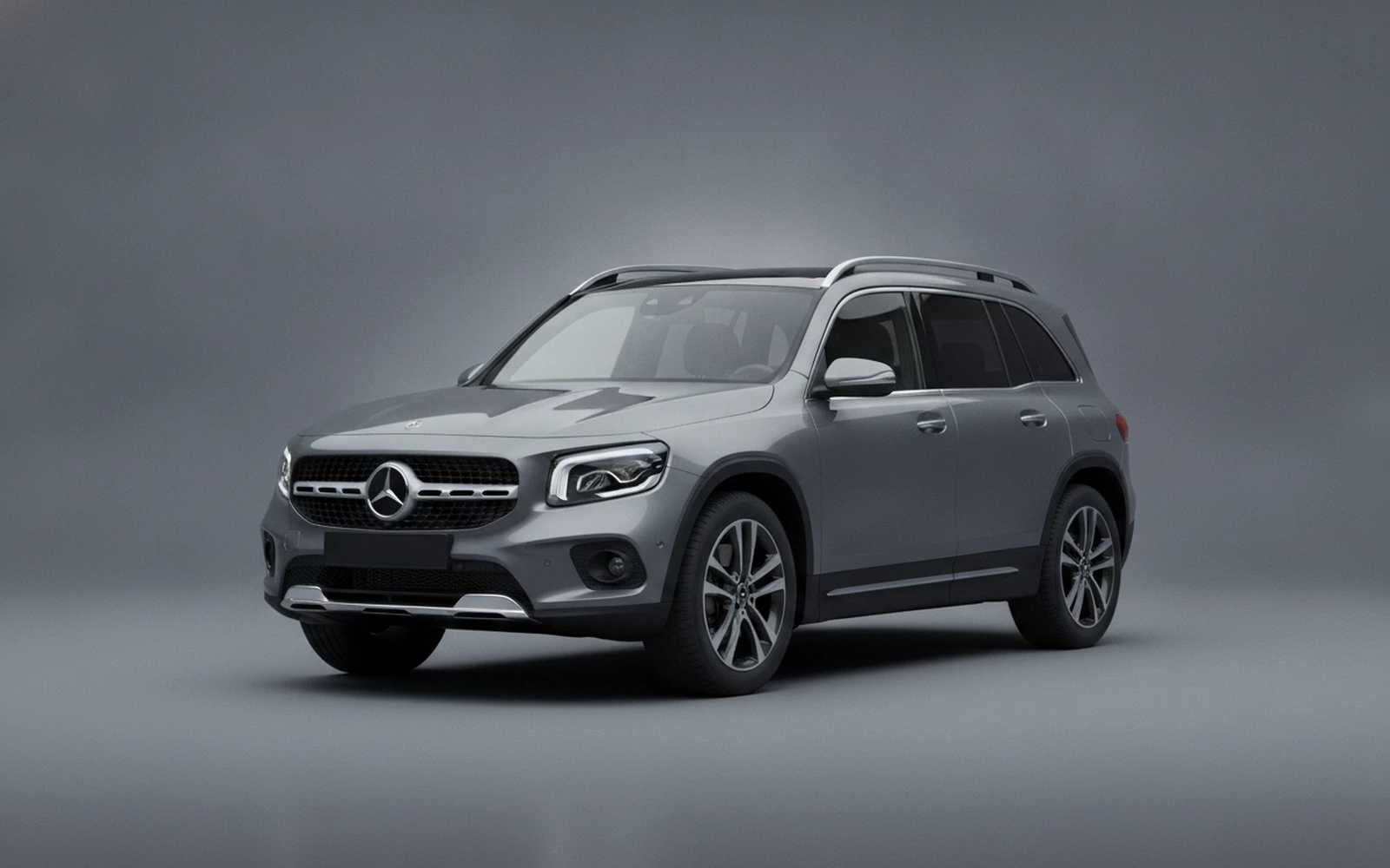 Mercedes-Benz Glb 250 Grey 2023 for rent in Miami — exterior front view
