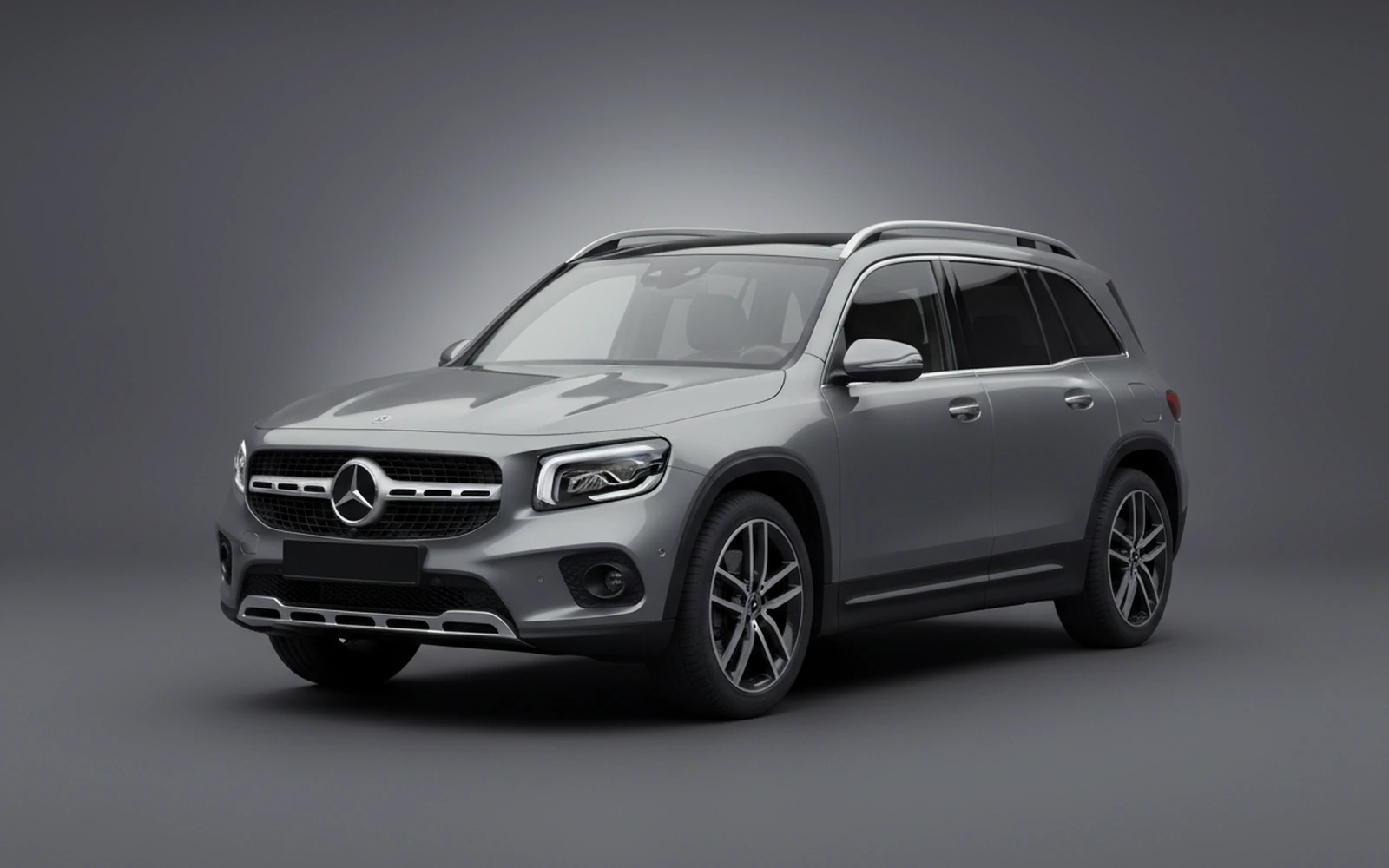 Mercedes-Benz Glb Grey 2025 for rent in Miami — exterior front view