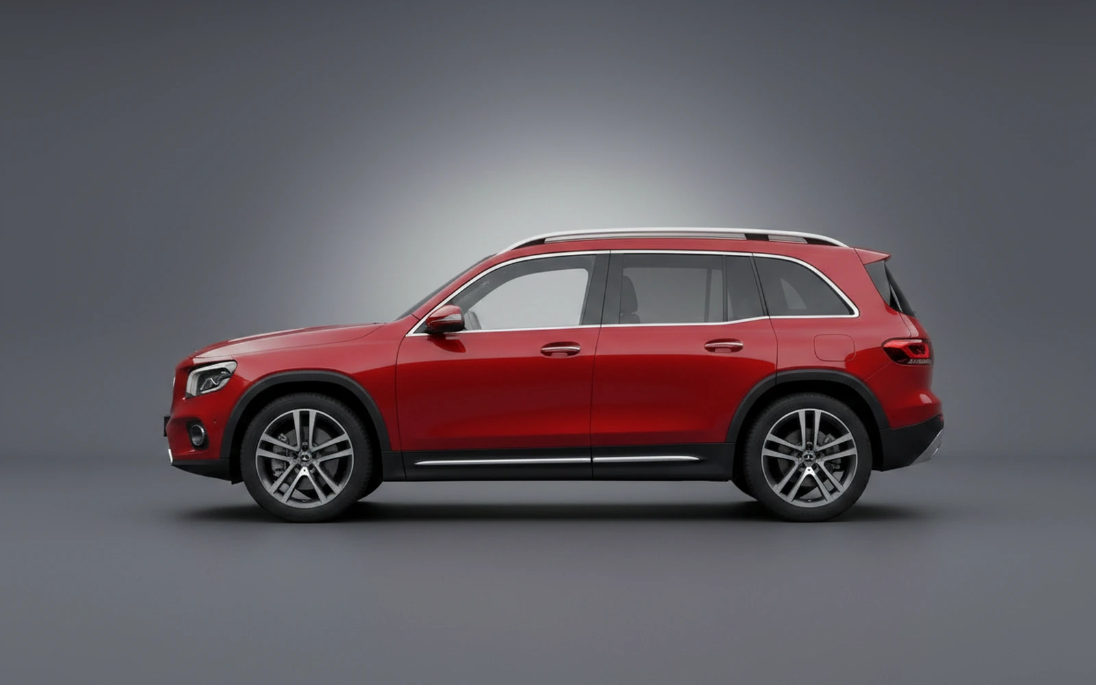 Mercedes-Benz Glb Red 2024 — exterior rear view