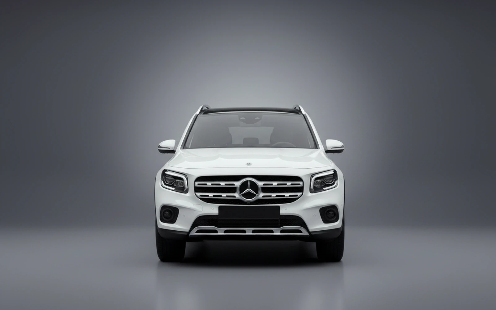 Mercedes-Benz Glb White 2025 — exterior side view