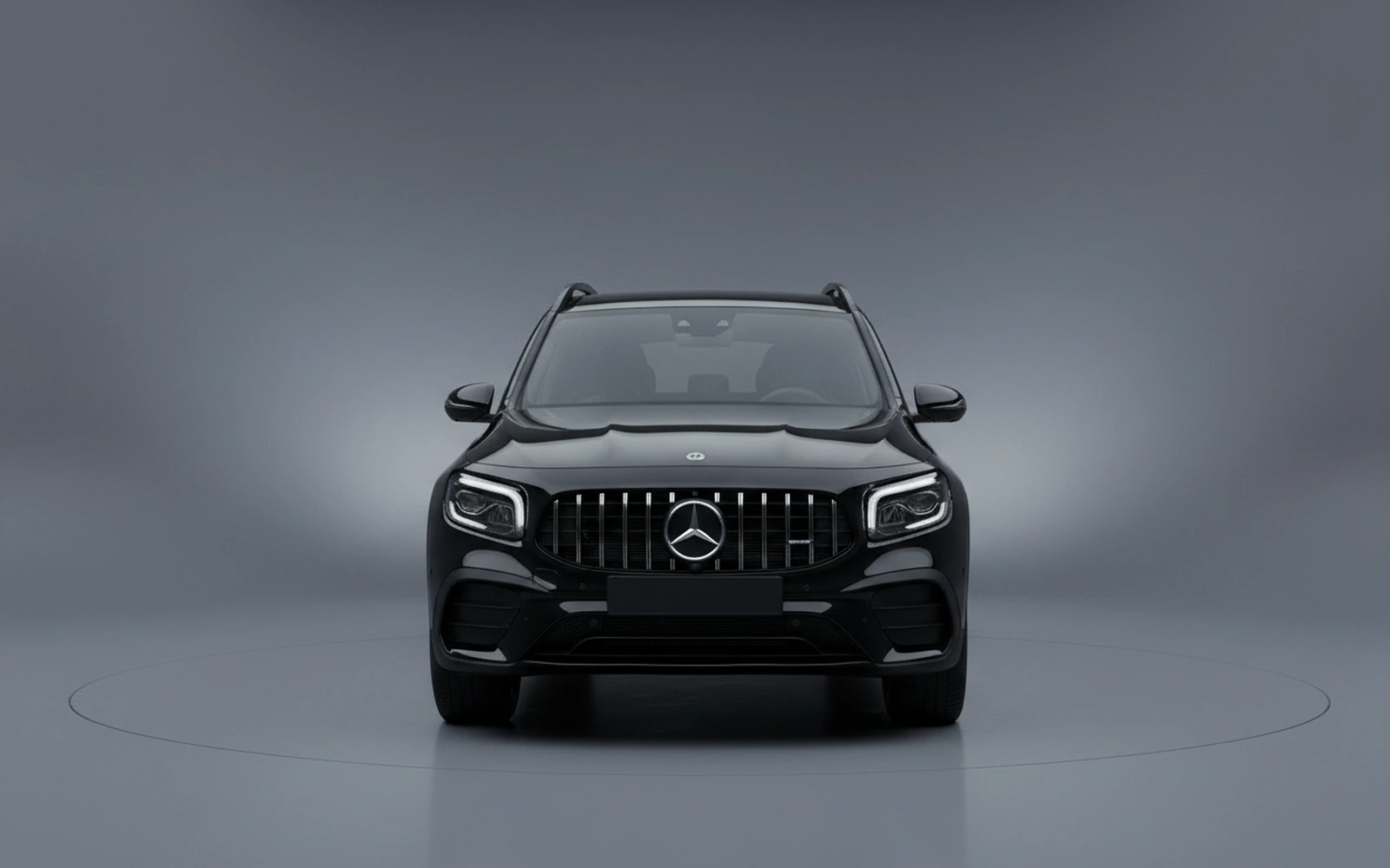 Mercedes-Benz GLB35 AMG Black 2022 — exterior side view