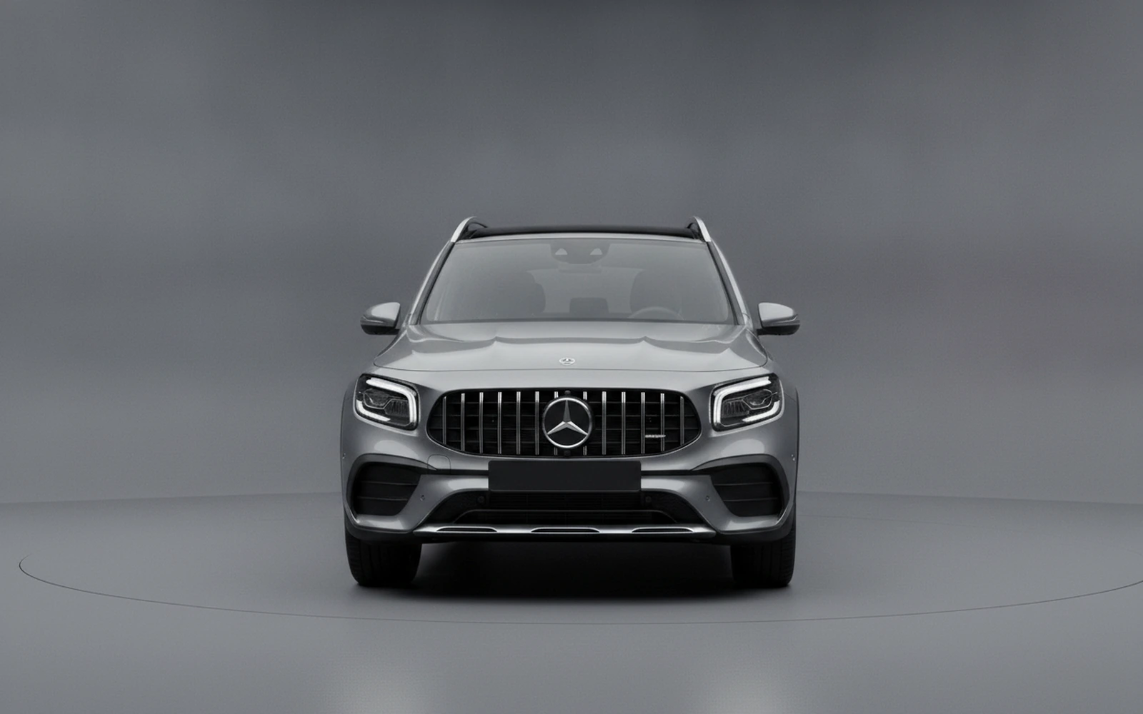 Mercedes-Benz GLB35 AMG Gris 2022 — exterior side view
