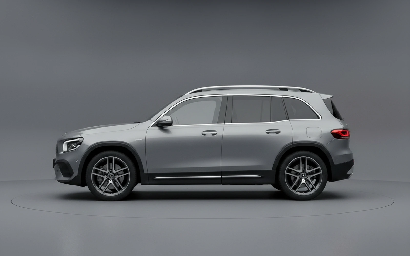 Mercedes-Benz GLB35 AMG Gris 2022 — exterior rear view