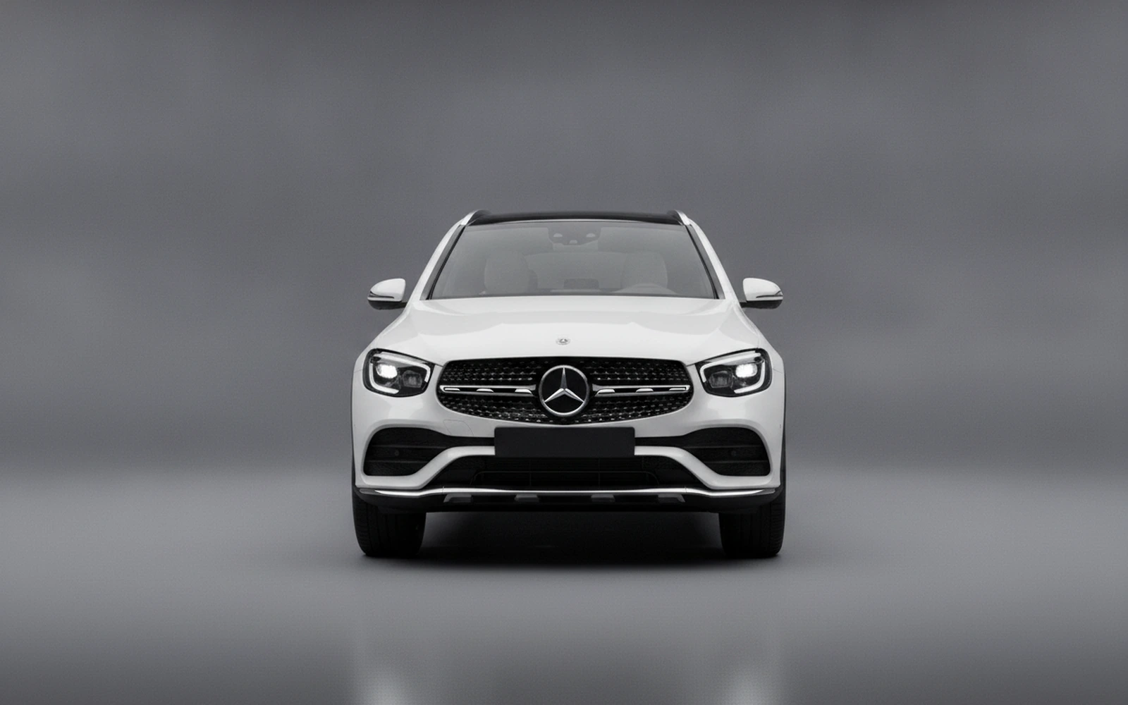 Mercedes-Benz GLC43 AMG Yellow Blanco 2022 — exterior side view