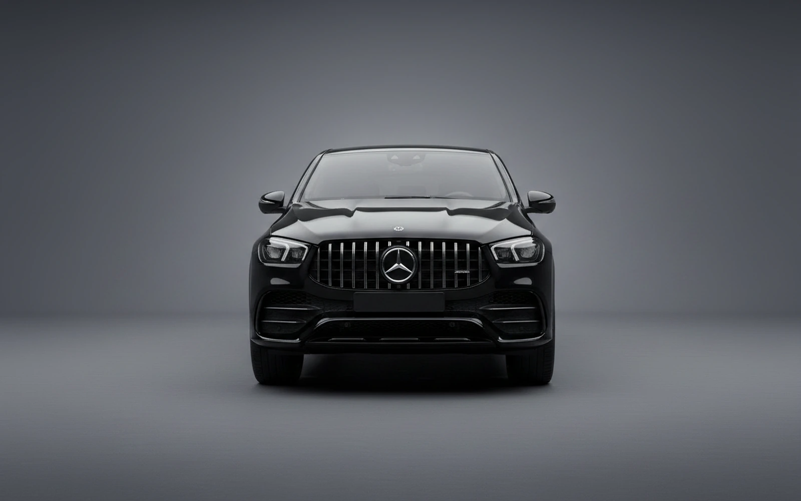 Mercedes-Benz GLE53 AMG Coupe Black 2023 — exterior side view