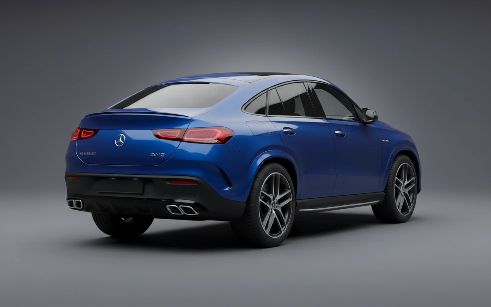 Mercedes-Benz GLE53 AMG Coupe Blue 2023 — interior dashboard