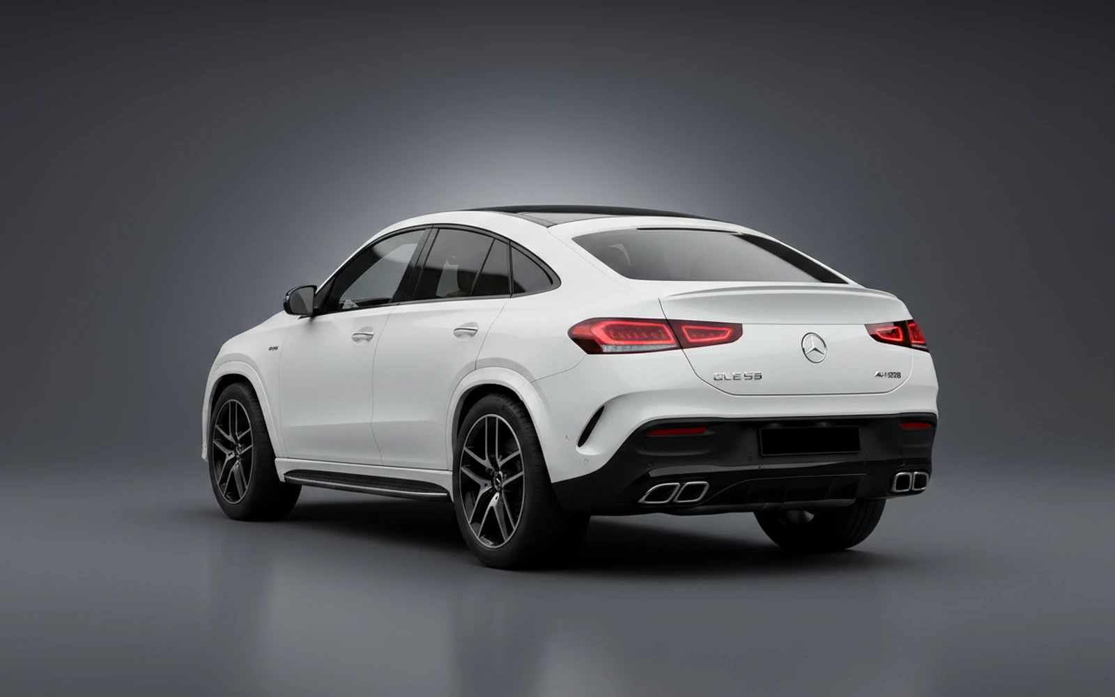 Mercedes-Benz GLE53 AMG Coupe White 2023 — interior dashboard