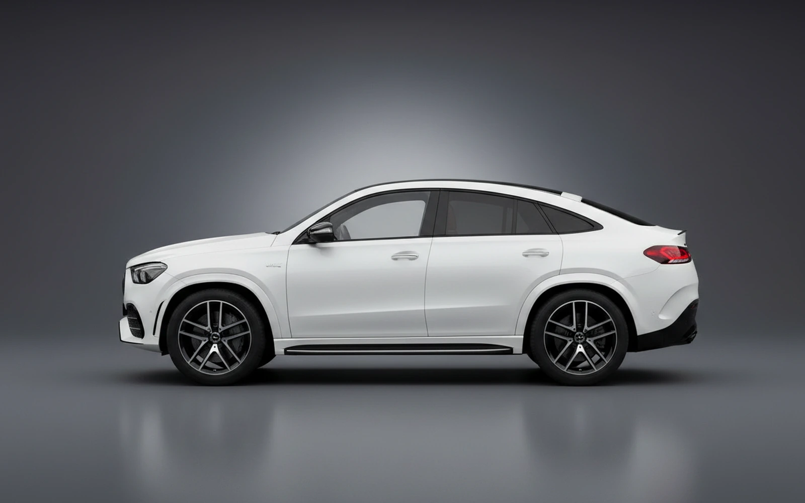 Mercedes-Benz GLE53 AMG Coupe White 2023 — exterior rear view