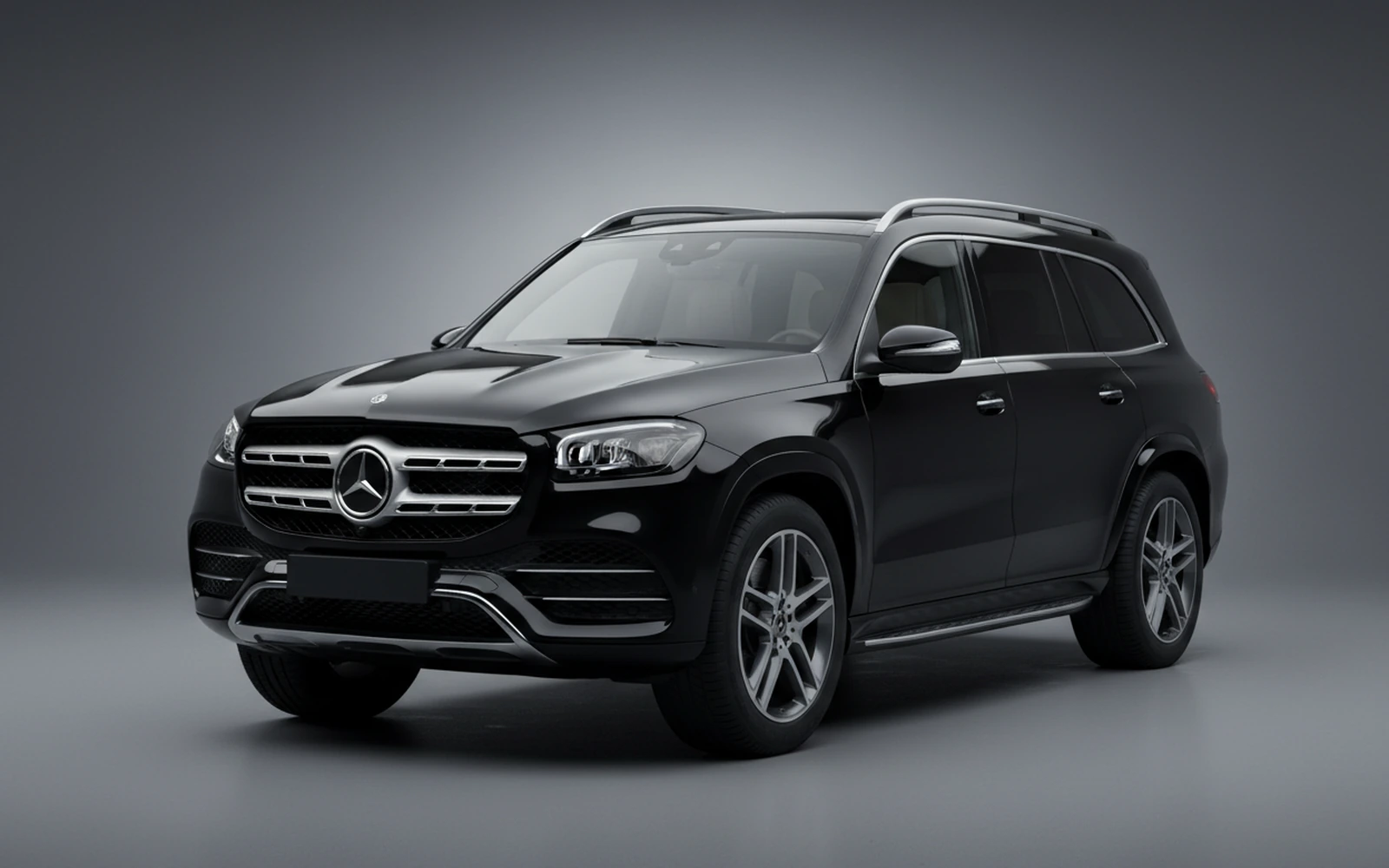 Mercedes-Benz Gls Black 2021 for rent in Miami — exterior photo