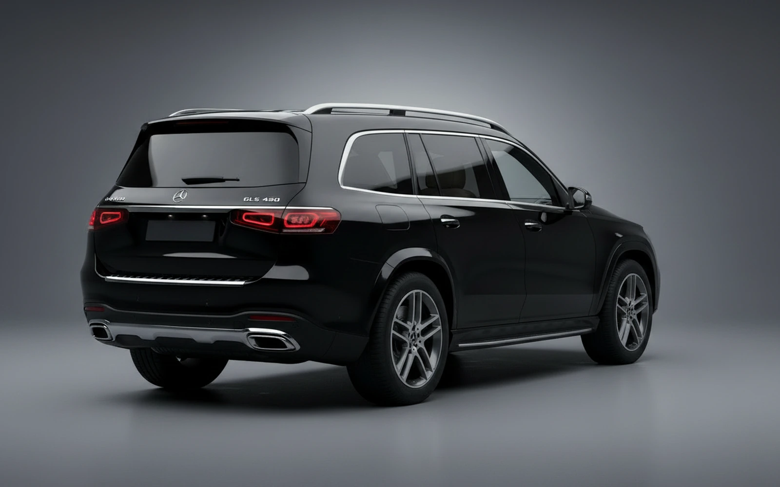Mercedes-Benz GLS Black 2021 — interior dashboard