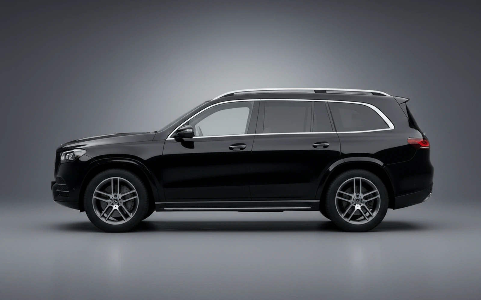 Mercedes-Benz GLS Black 2021 — exterior rear view