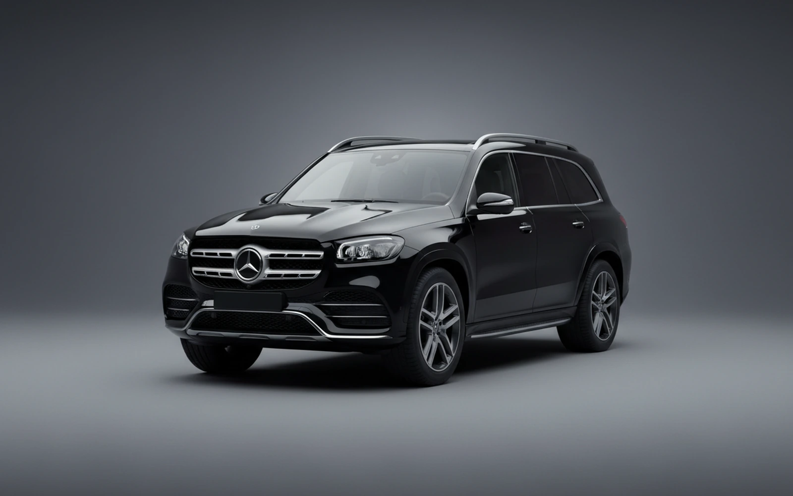 Mercedes-Benz Gls Black 2023 for rent in Miami — exterior photo