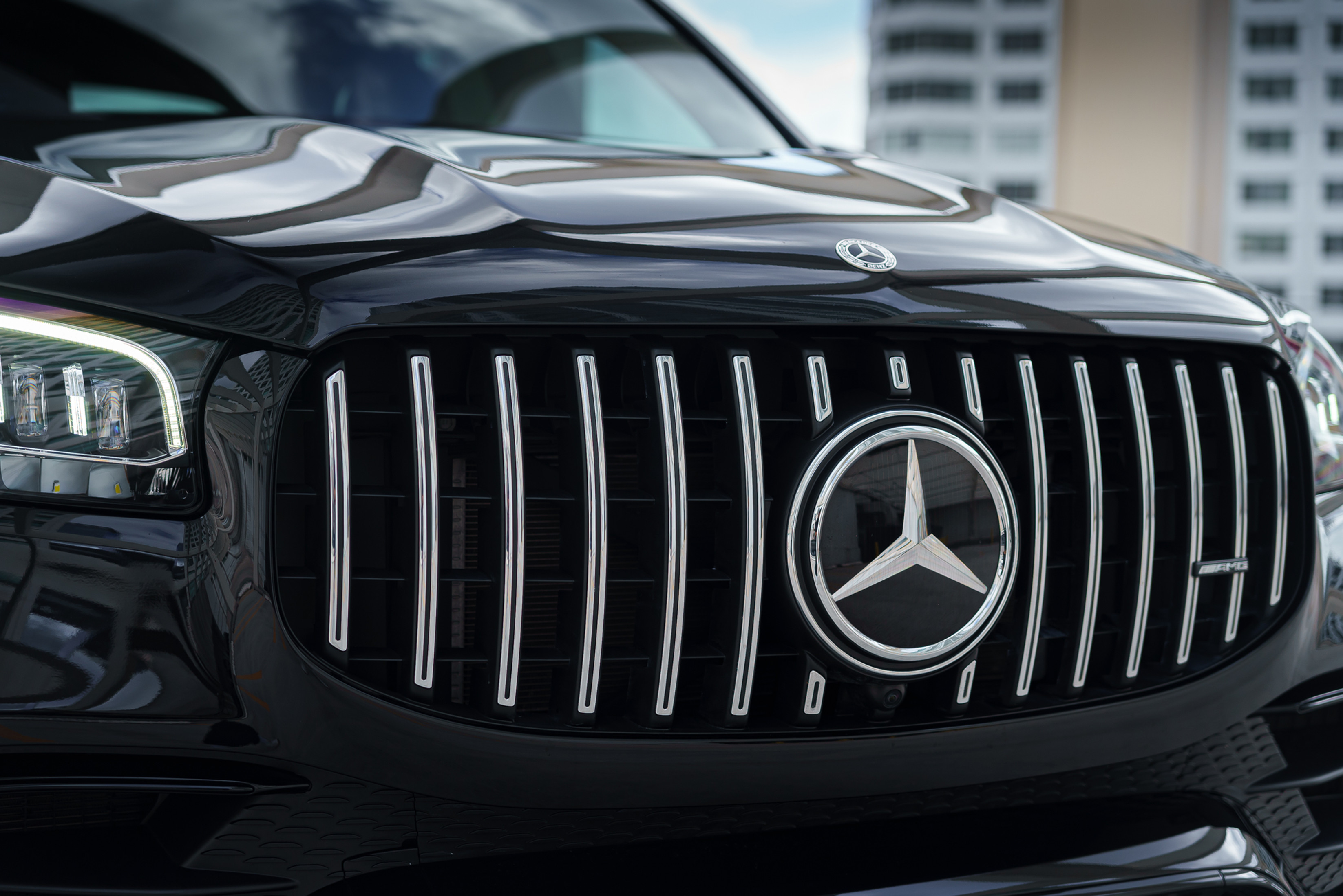 Mercedes-Benz GLS 63 AMG Black — exterior rear view