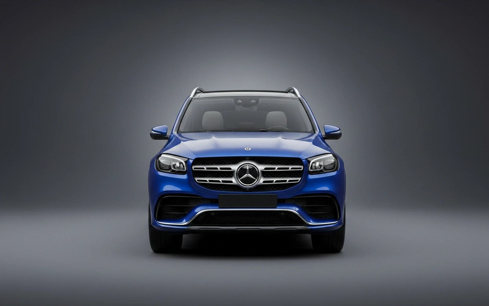 Mercedes-Benz GLS 63 AMG Azul 2022 — exterior side view