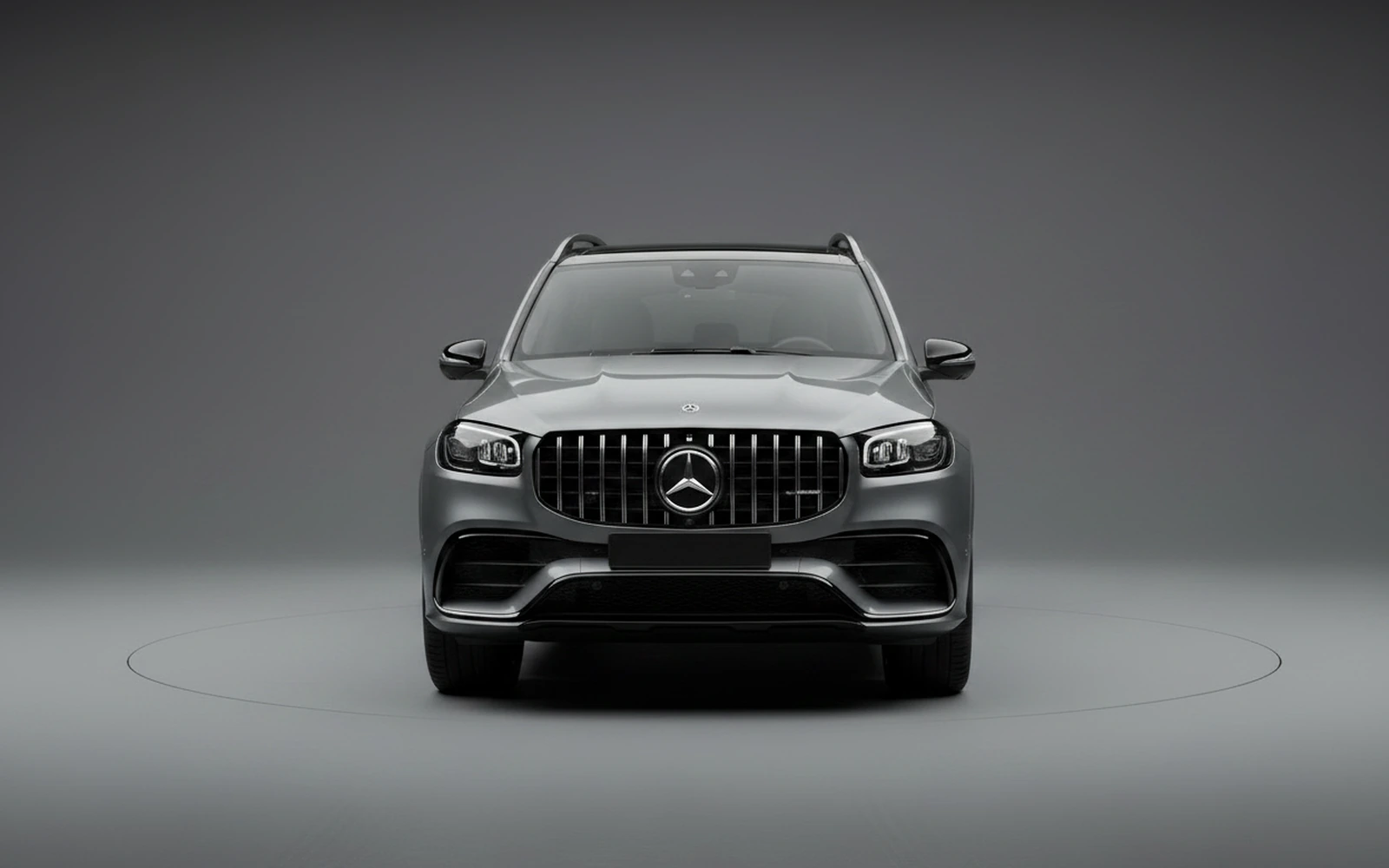 Mercedes-Benz GLS 63 AMG Gris 2022 — exterior side view