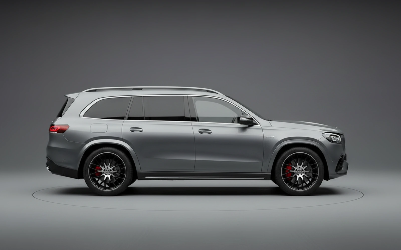 Mercedes-Benz GLS 63 AMG Gris 2022 — exterior rear view