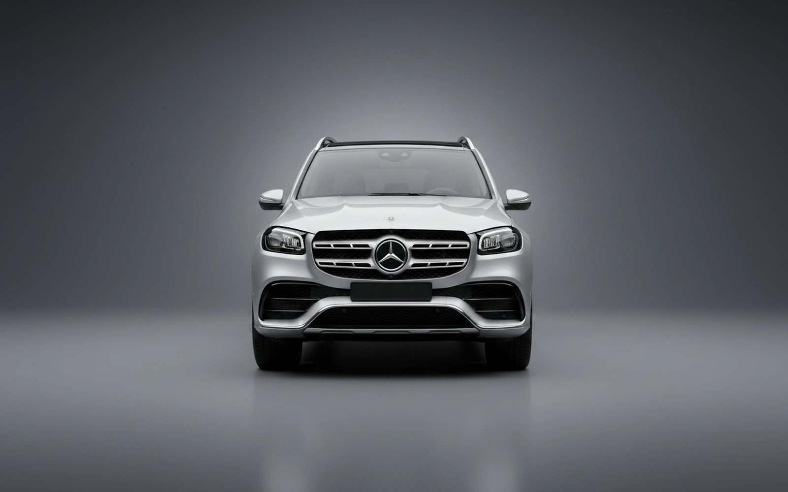 Mercedes-Benz GLS 63 AMG Plata 2022 — exterior side view