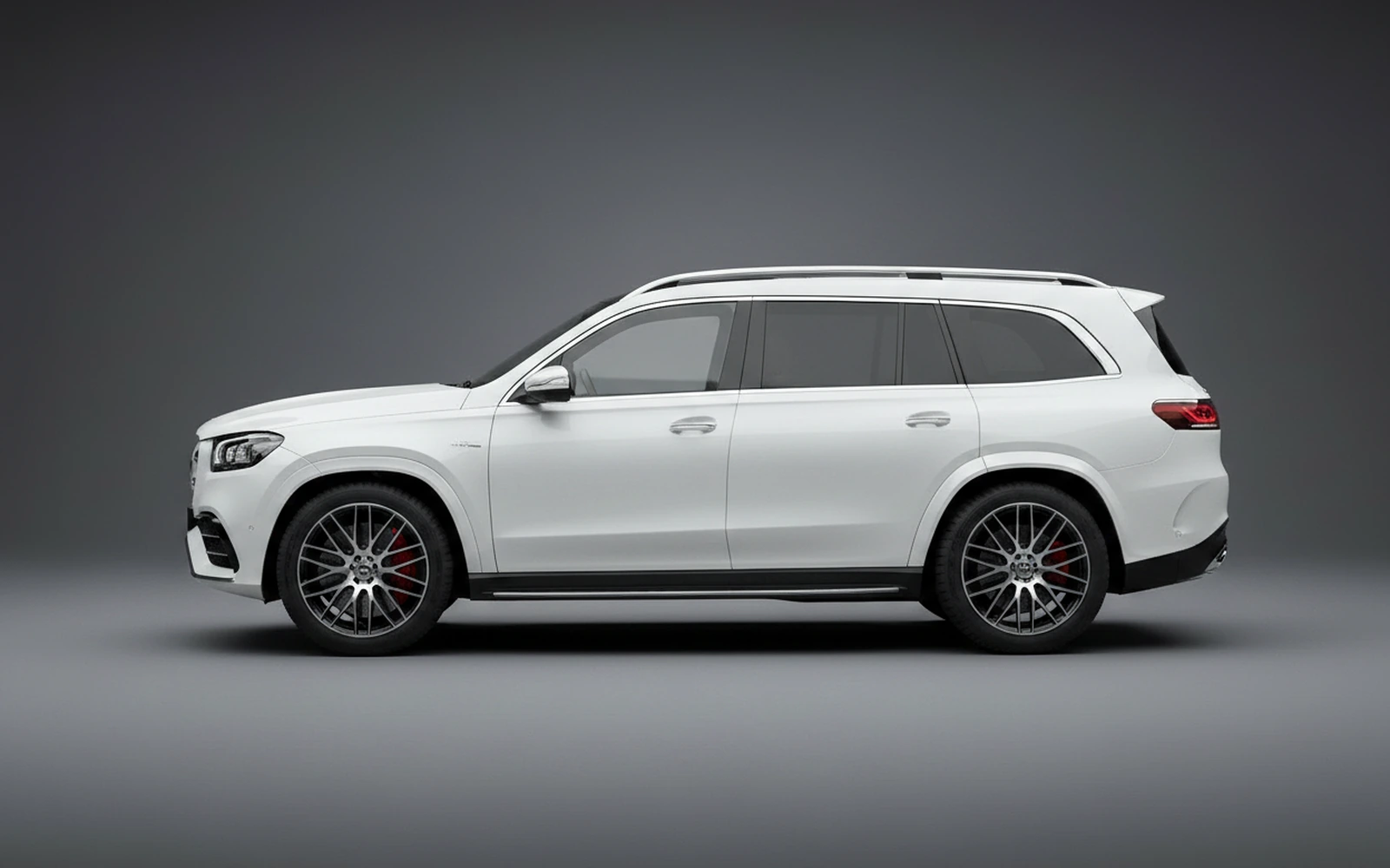 Mercedes-Benz GLS 63 AMG White 2022 — exterior rear view