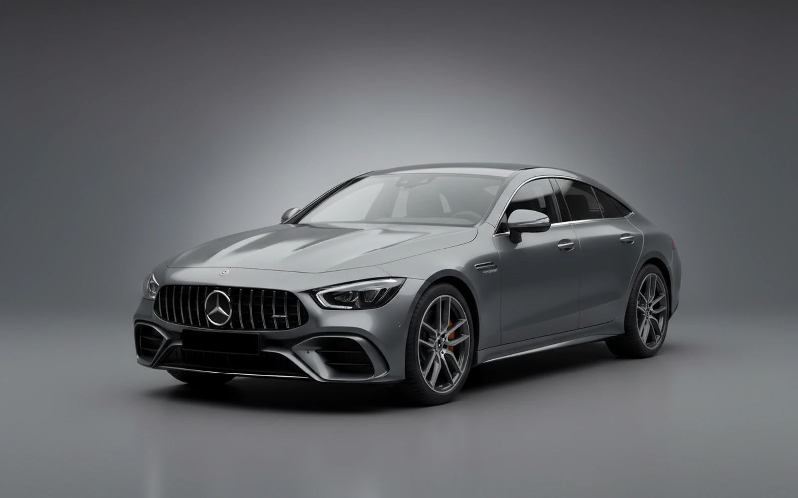 Mercedes-Benz GT43 AMG Grey 2023 for rent in Miami — exterior front view