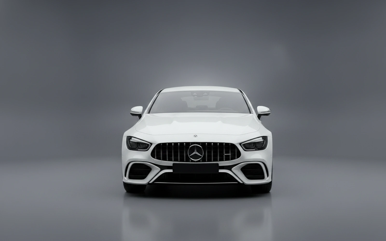 Mercedes-Benz Gt43 AMG White 2023 — exterior side view