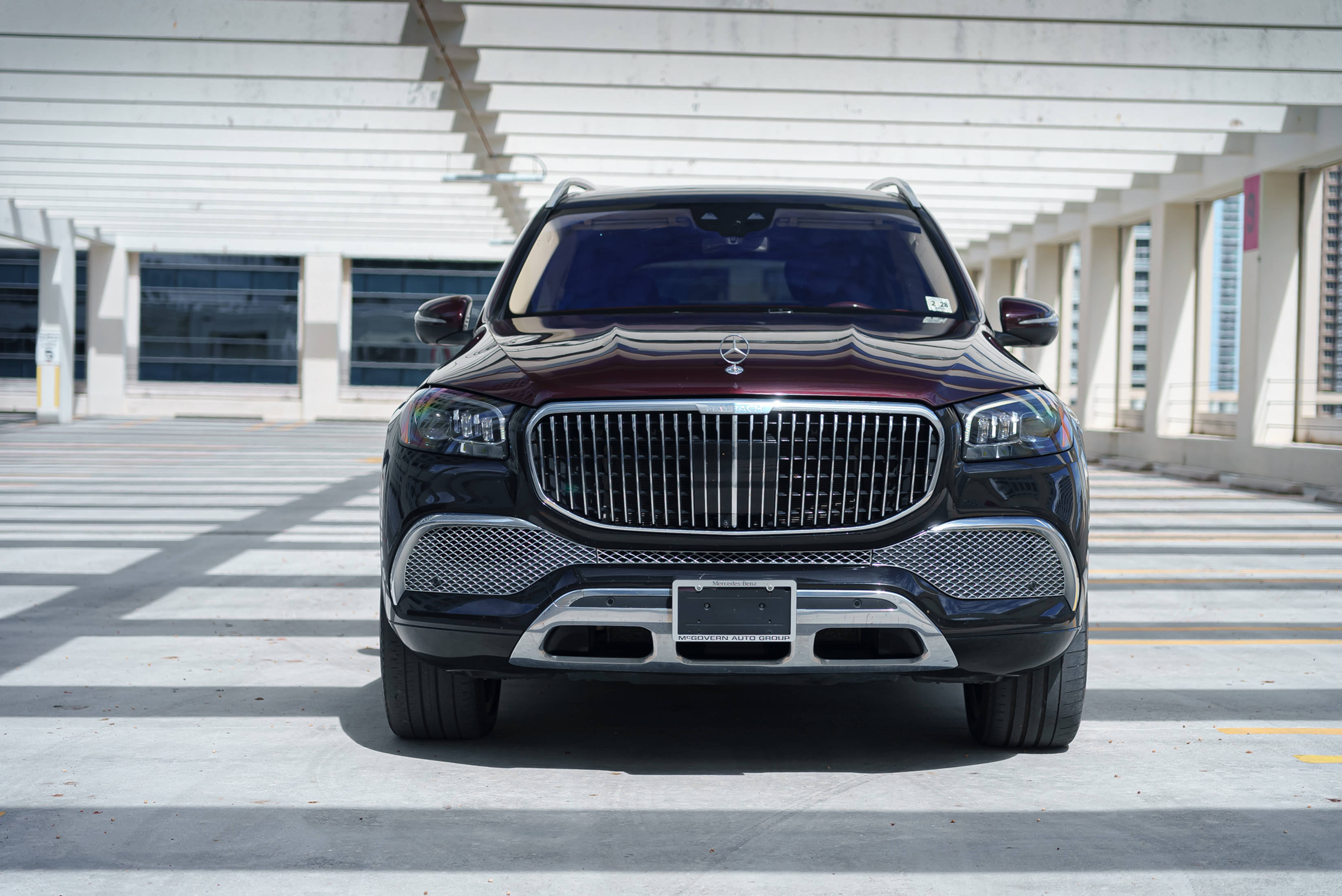 Mercedes-Benz Maybach GLS 600 Black — interior dashboard