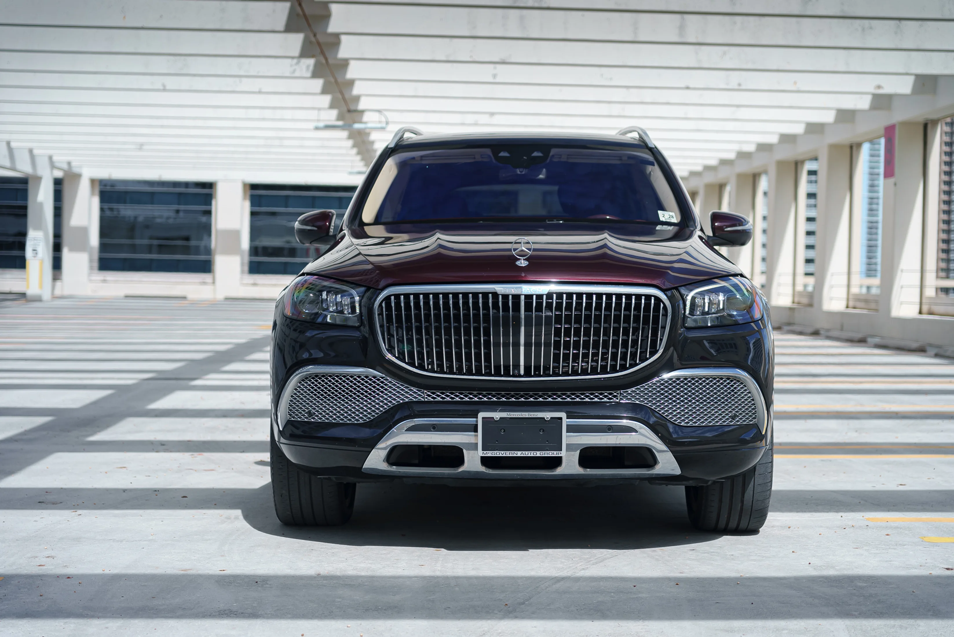 Mercedes-Benz Maybach GLS 600 Black — interior dashboard