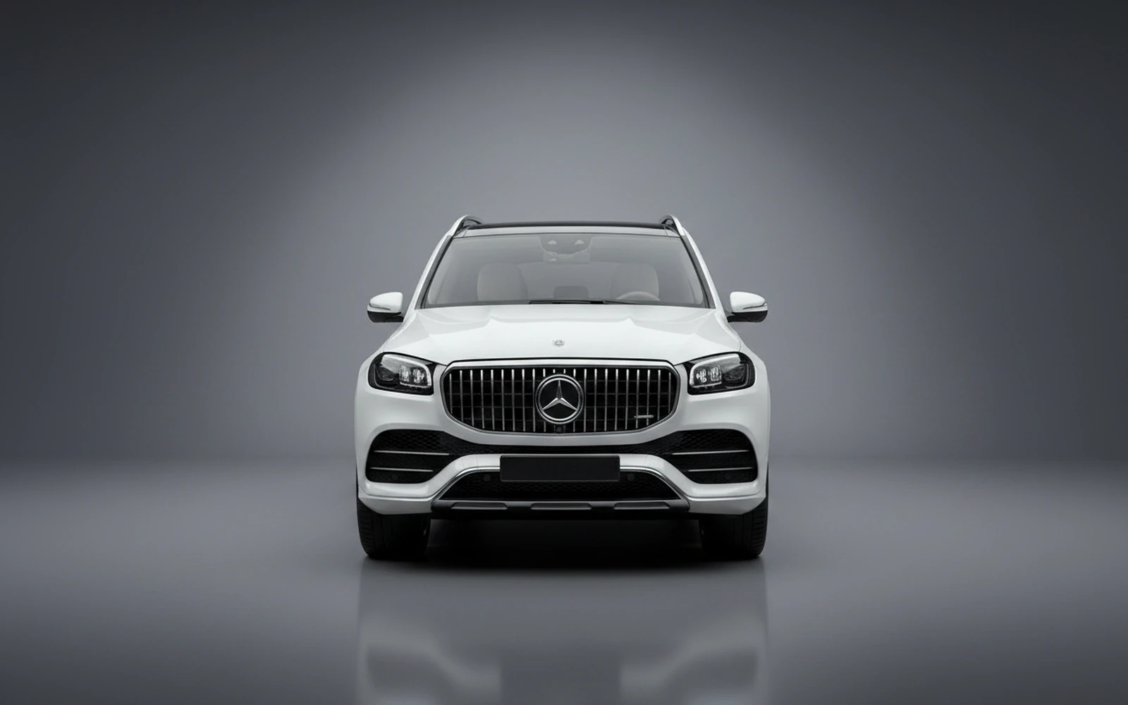 Mercedes-Benz Maybach GLS 600 White 2022 — exterior side view