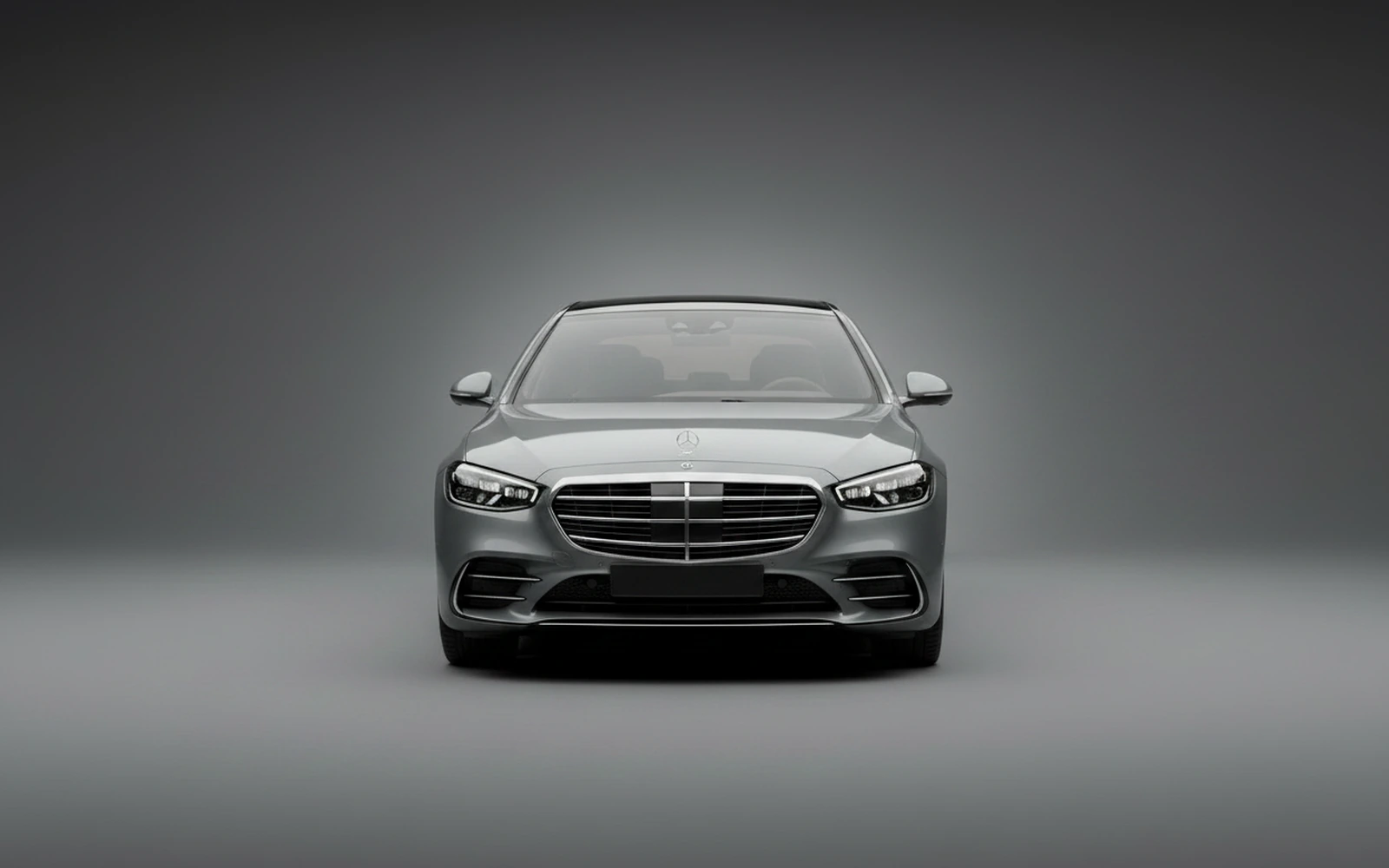 Mercedes-Benz S450L Grey 2023 — exterior side view