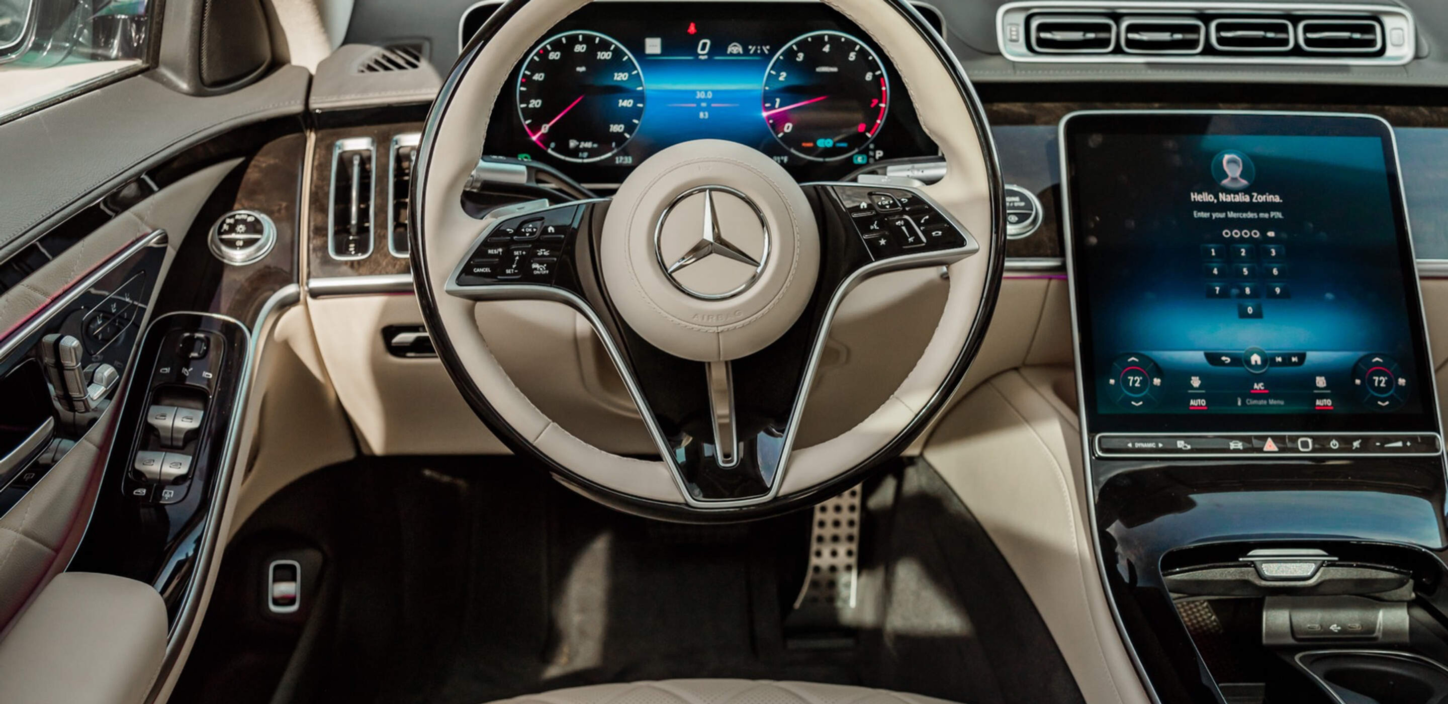 Mercedes-Benz S580 Black 2021 — photo 6