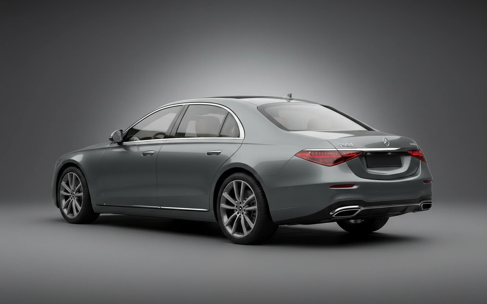 Mercedes-Benz S580 Gris 2021 — interior dashboard