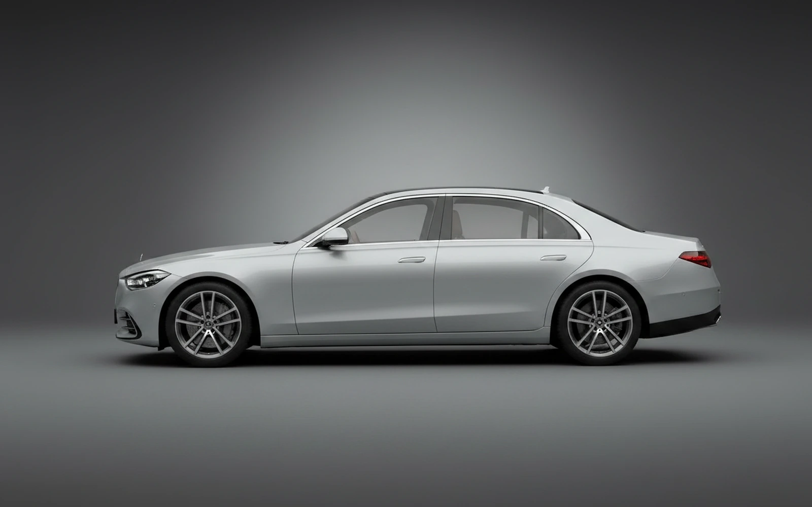 Mercedes-Benz S580 Plata 2021 — exterior rear view