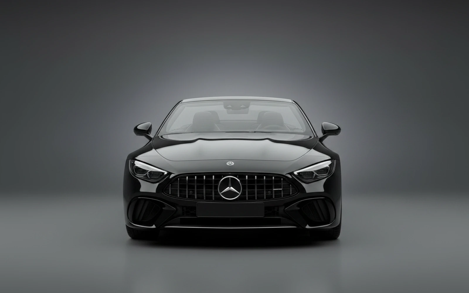 Mercedes-Benz SL43 Black 2022 — exterior side view