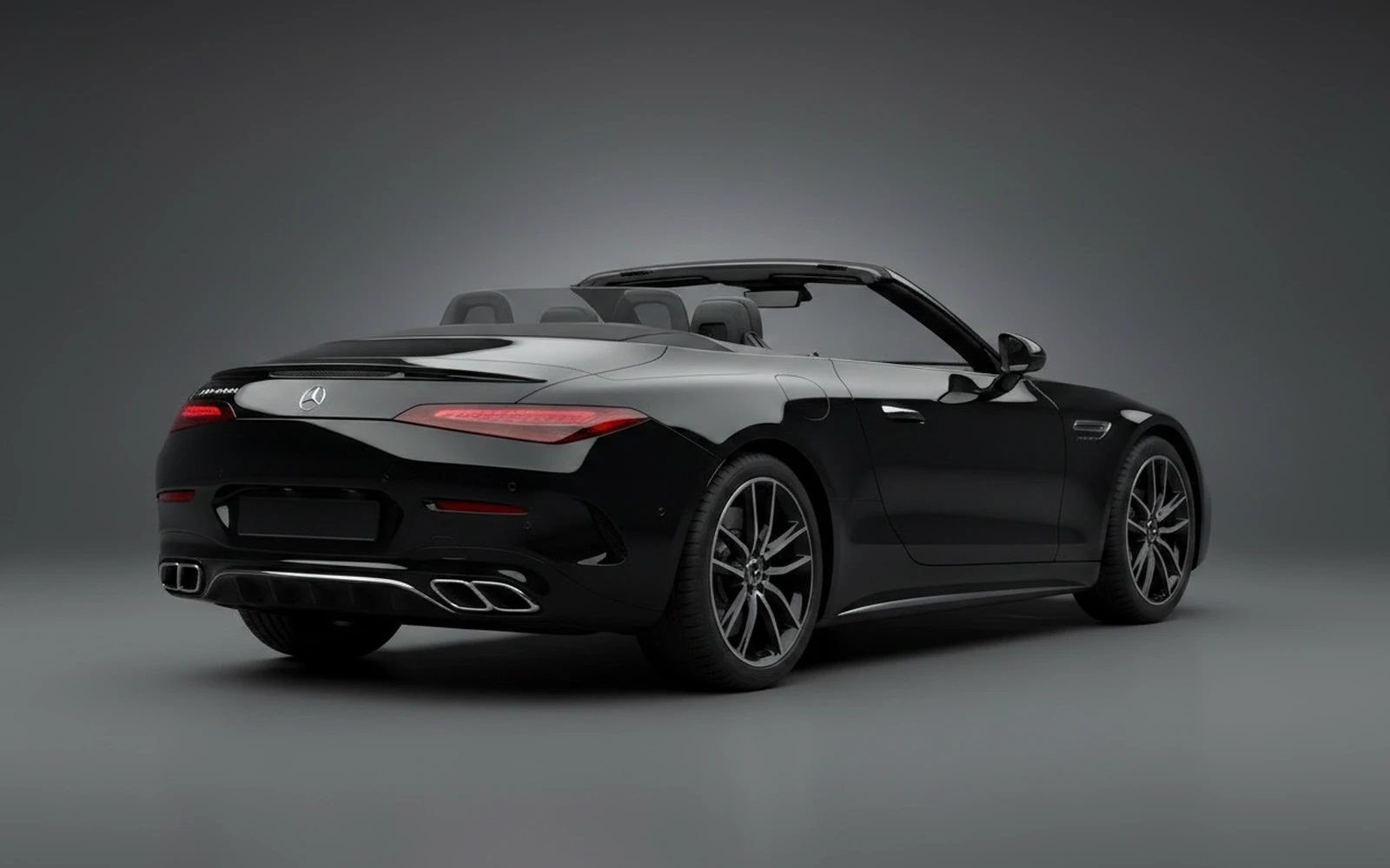 Mercedes-Benz SL43 Black 2022 — interior dashboard