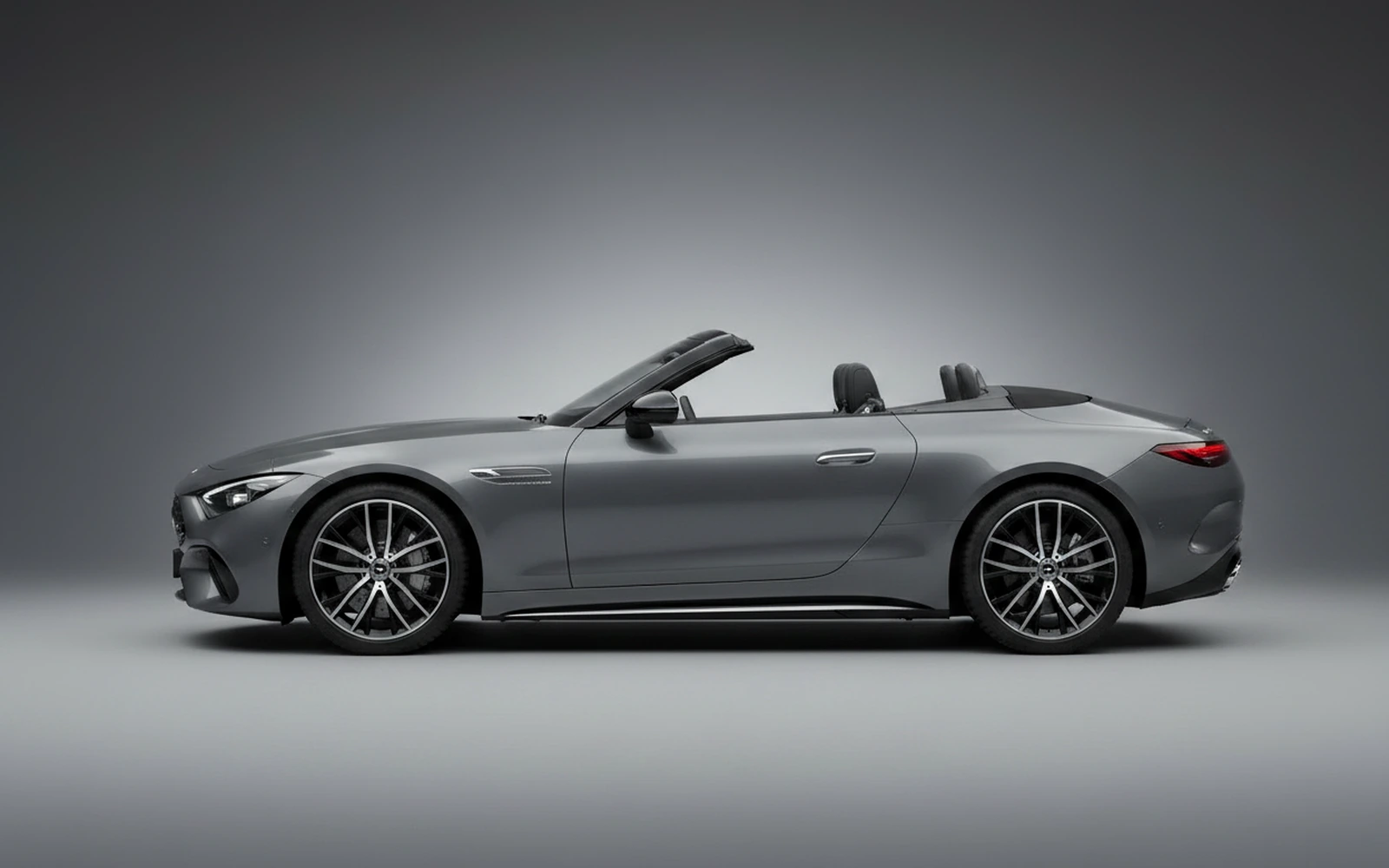 Mercedes-Benz SL43 Grey 2022 — exterior rear view