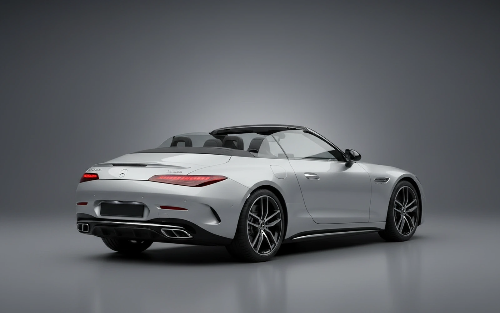 Mercedes-Benz SL43 Silver 2022 — interior dashboard
