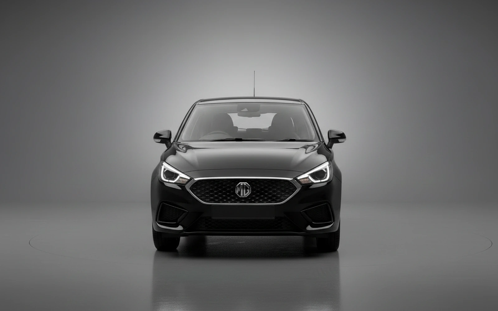 Mg 3 Black 2025 — exterior side view