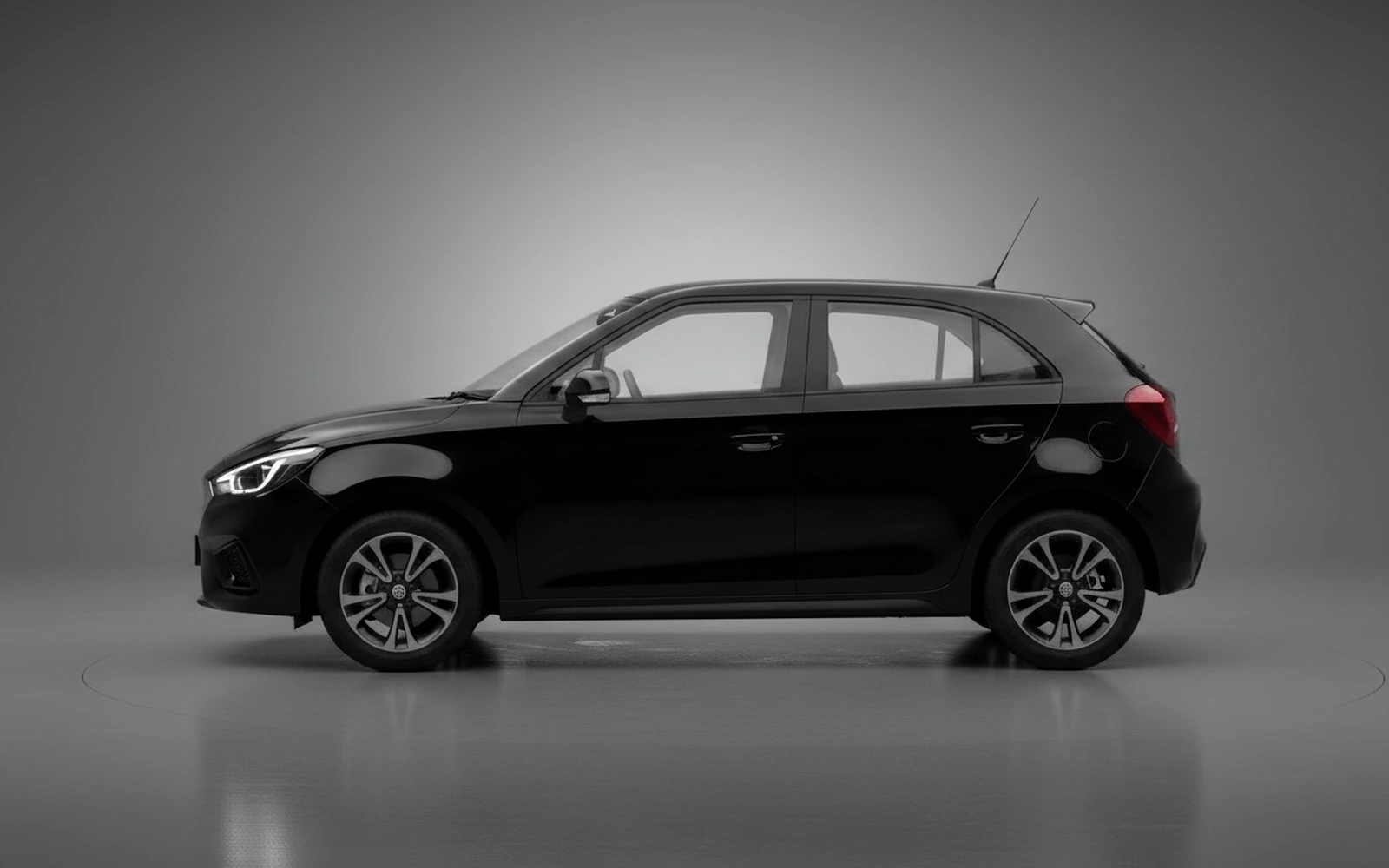 Mg 3 Black 2025 — exterior rear view
