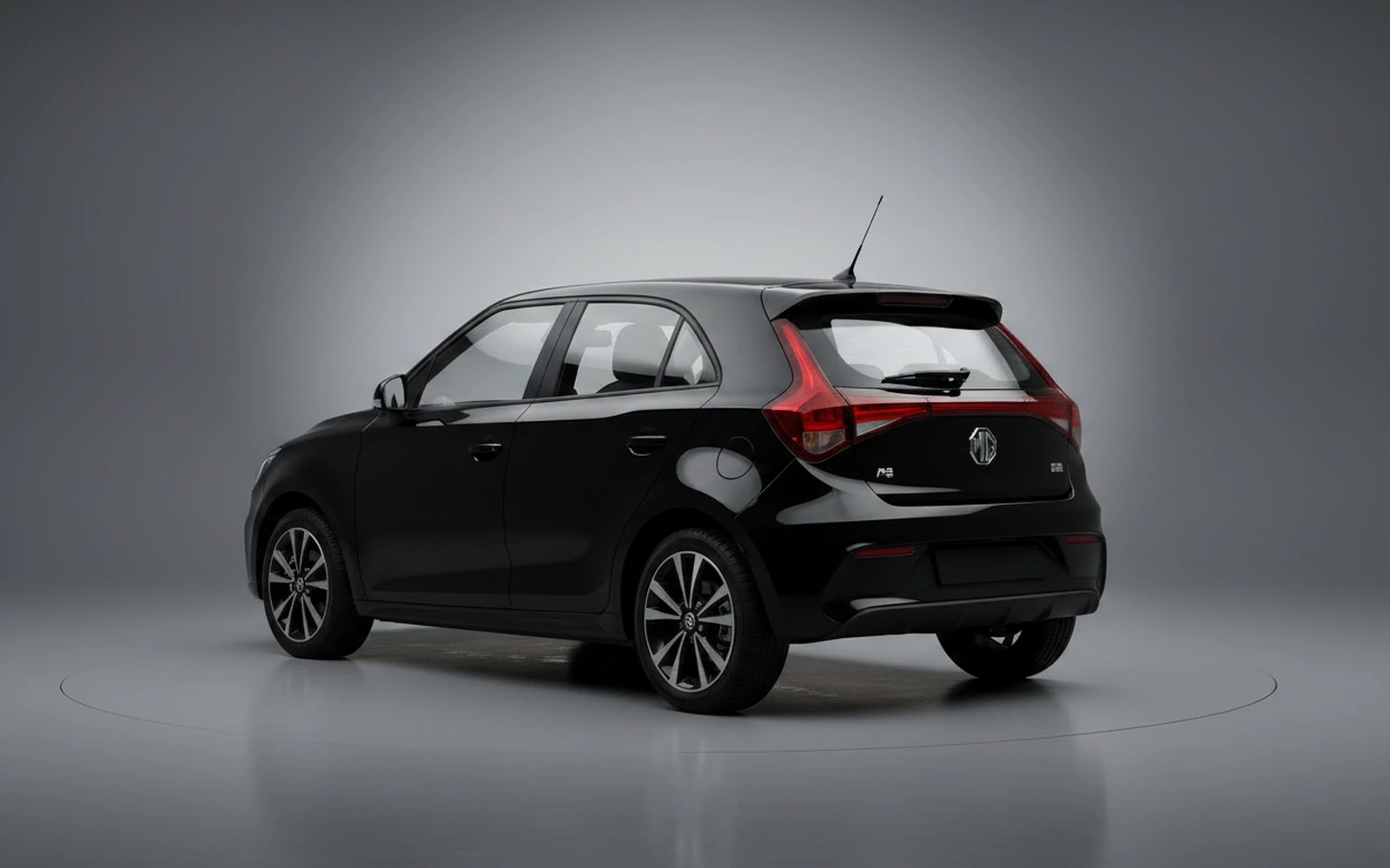 Mg 3 Negro 2025 — interior dashboard
