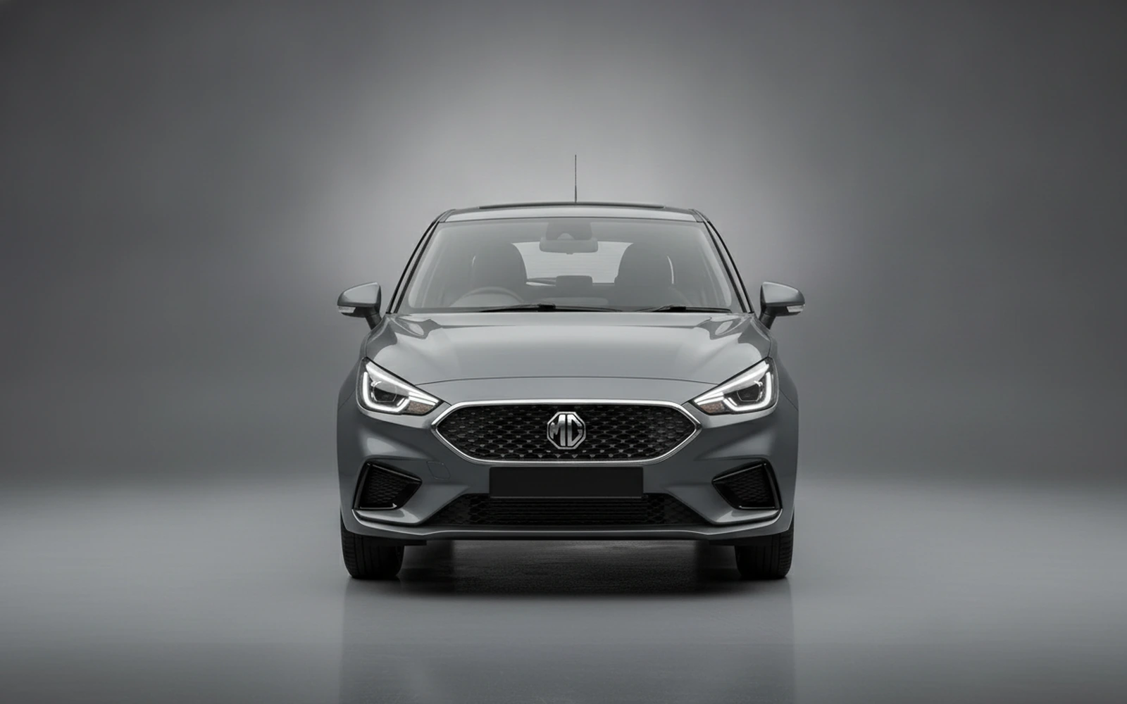 Mg 3 Grey 2025 — exterior side view