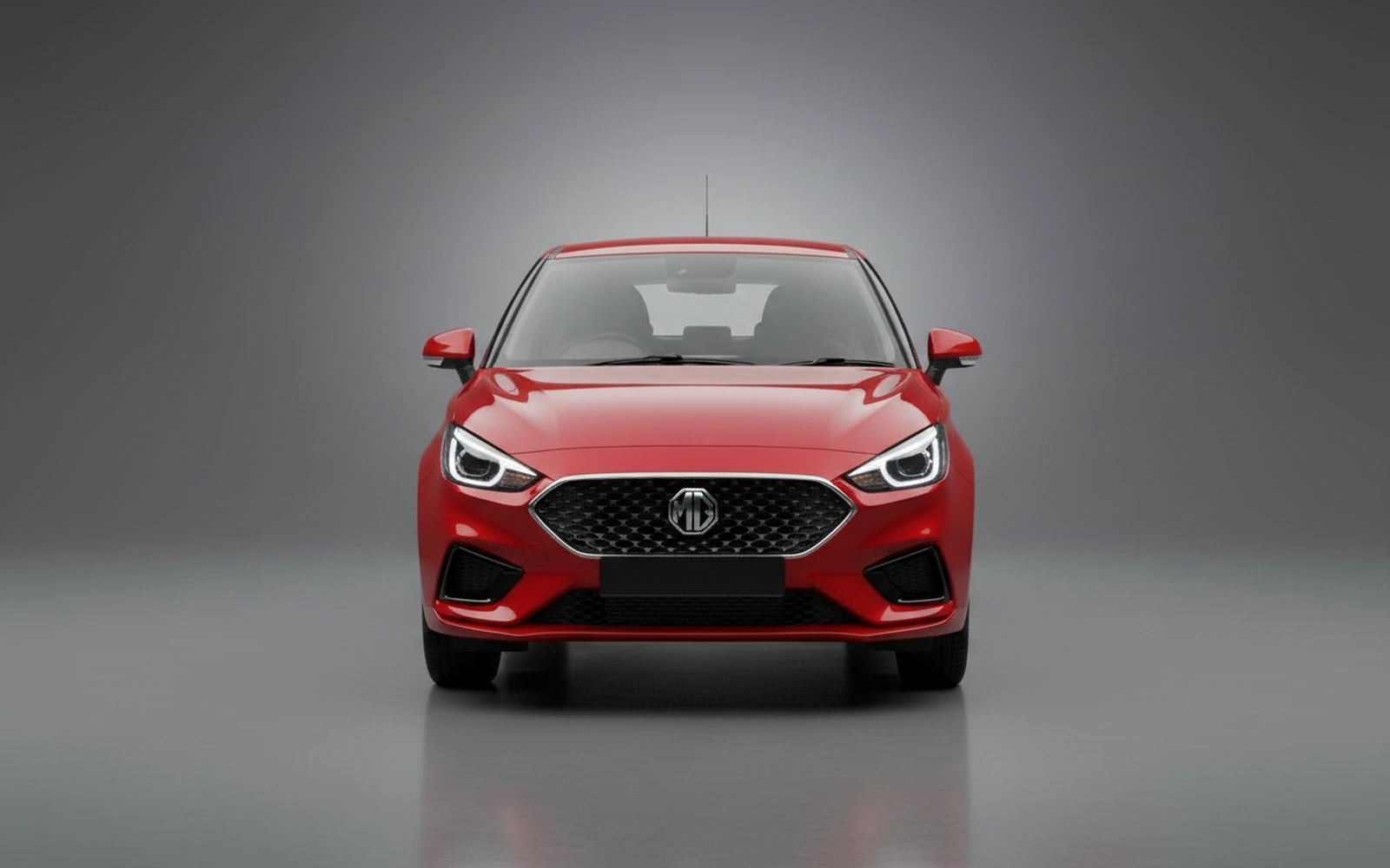 Mg 3 Red 2025 — exterior side view