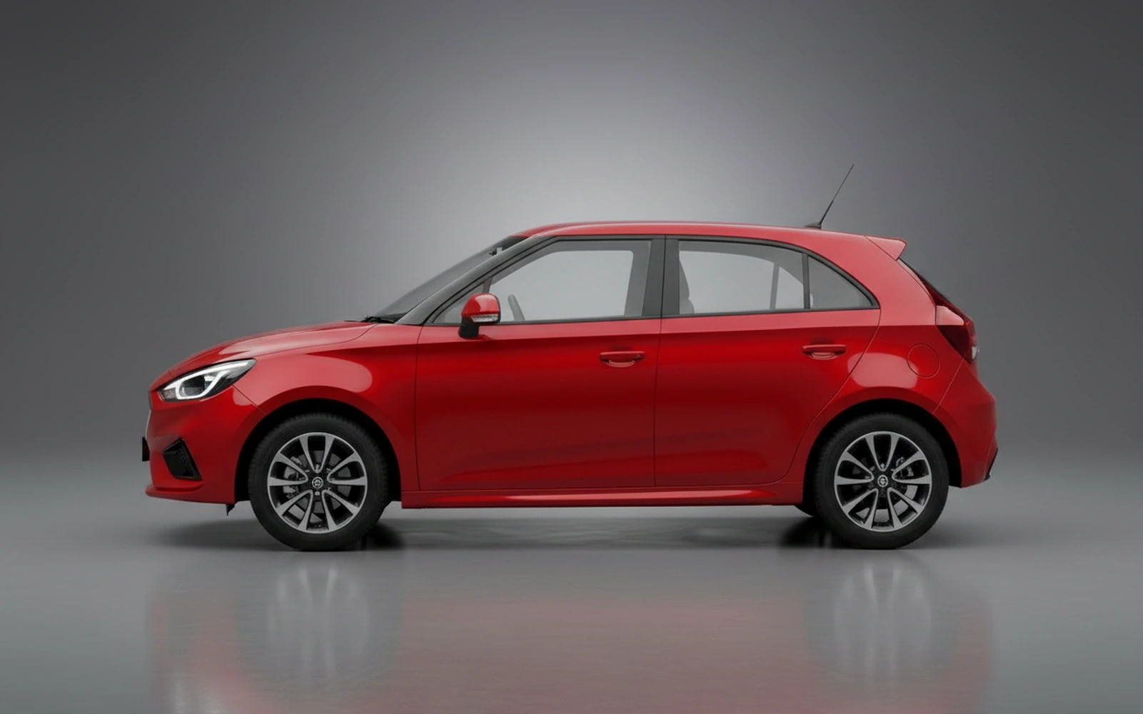 Mg 3 Red 2025 — exterior rear view