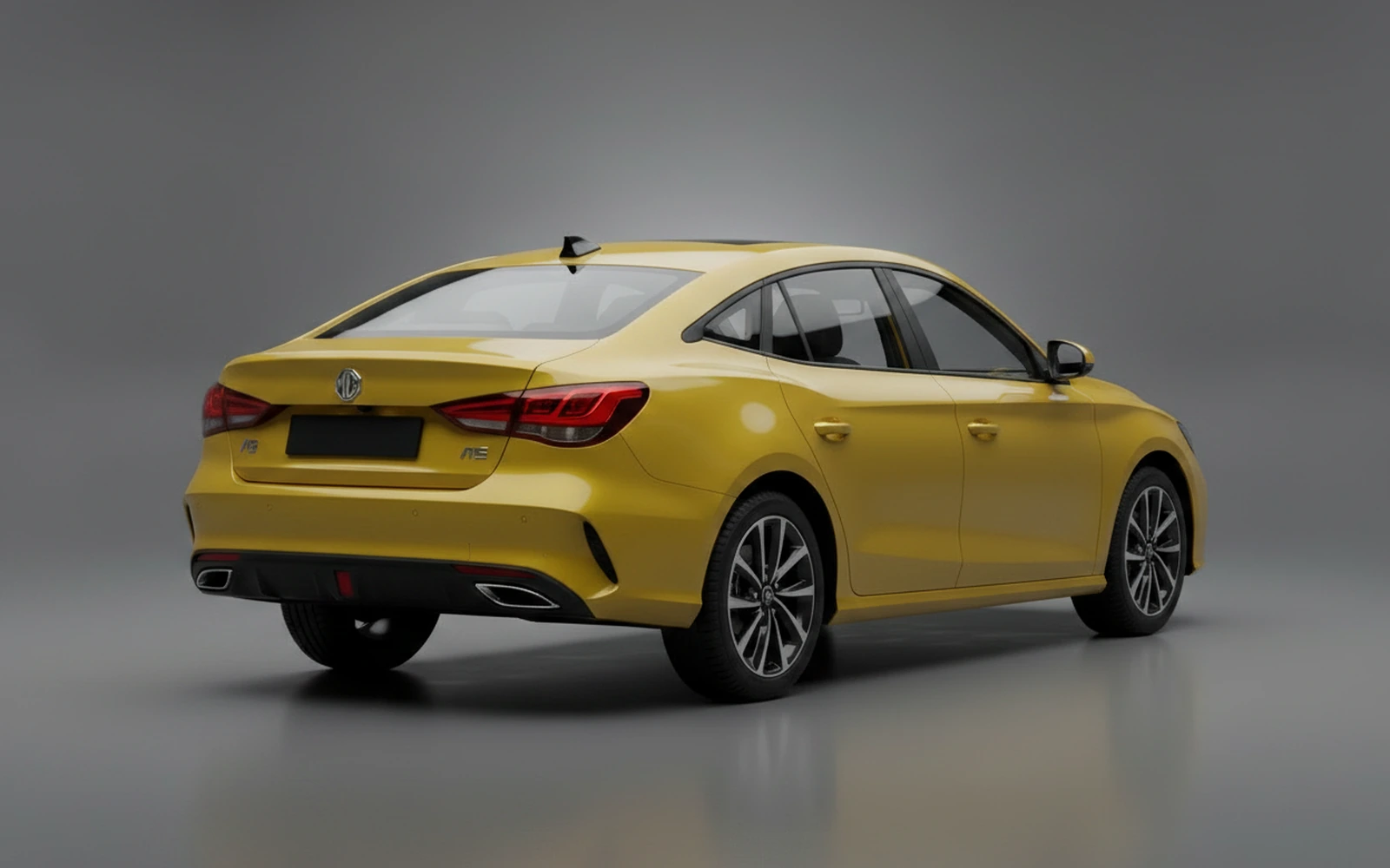 Mg GT Yellow 2025 — interior dashboard