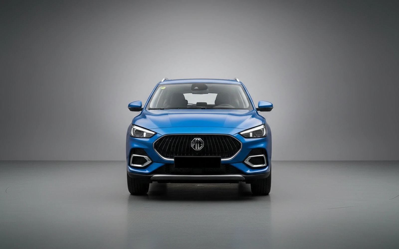 Mg One Blue 2025 — exterior side view
