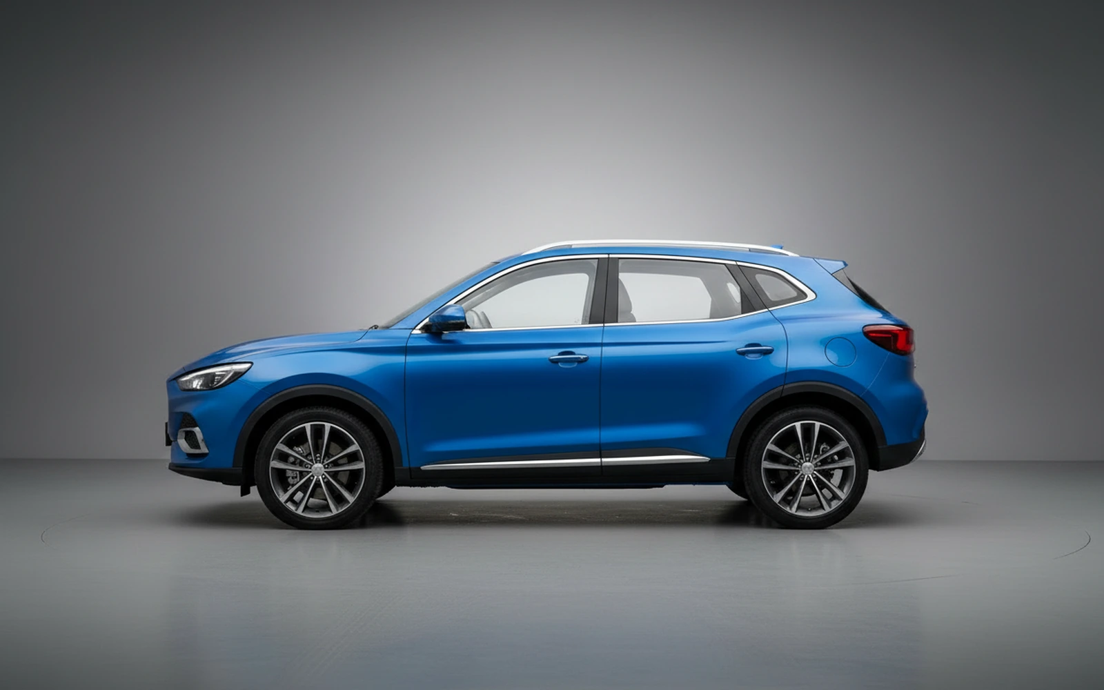 Mg One Blue 2025 — exterior rear view