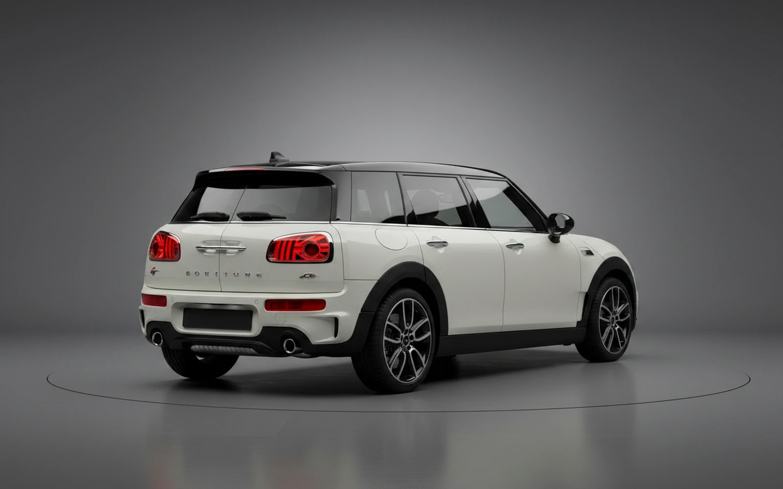 Mini Cooper Clubman JCW White 2021 — interior dashboard